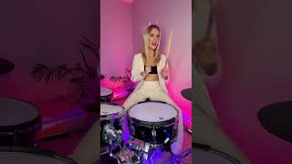 This was a fun one 🕺 taking requests….👇🏼 #shorts #daftpunk #femaledrummer #drums
