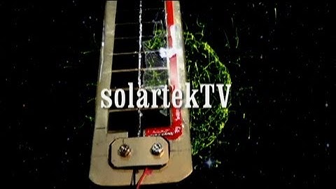 solartekTV ~ Howto make Solar panel SEMI-FLEXIBLE Part 7 of 13 junction box Squeeze connector