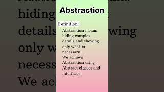 Abstraction Explained with Real World Ex| C# OOP Concepts#Interview Preparation #IT experience