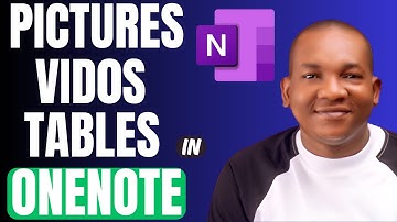 Insert Pictures, Videos, and Table in Microsoft OneNote the Correct Way #softwaretutorial