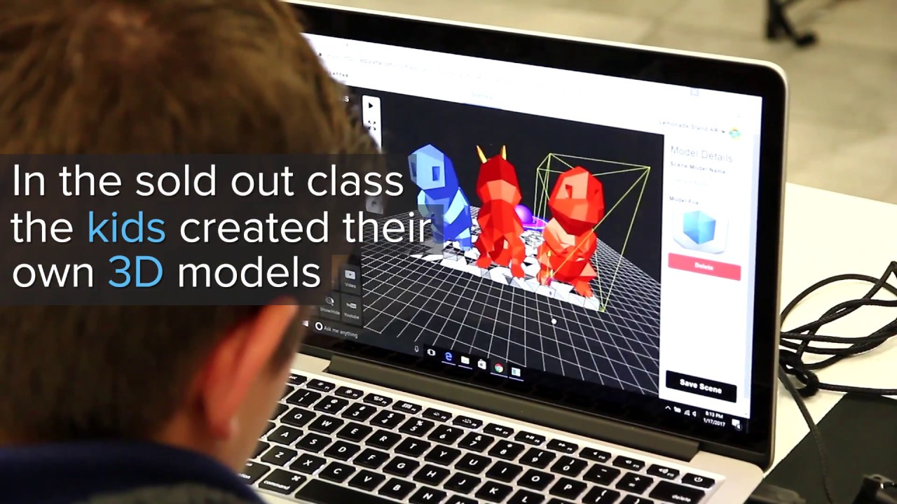 Augmented Reality Education - Lemonade Stand School Program - YouTube