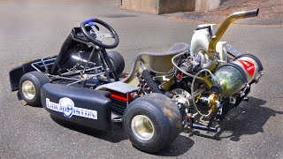 Hydrogen Powered Liquid Piston Rotary Go-Kart by Warped Perception 535,716 views 2 years ago 6 minutes, 51 seconds