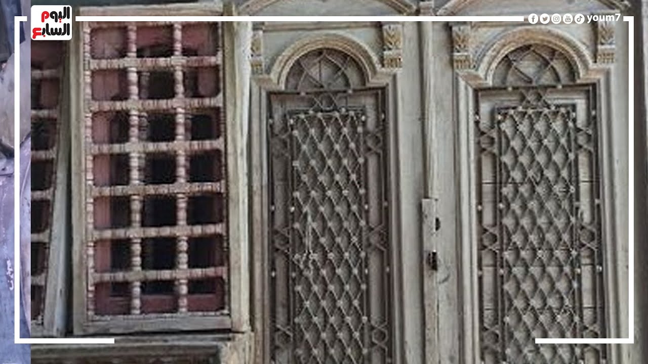 الباب القديم بـ15 ألف جنيه   شاهد إبداع زمان فى أنتيكة حى السبتية