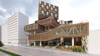 VIDEO RECORRIDO - EDIFICIO HIBRIDO CULTURAL- TALLER 8