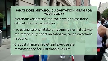 What Does Metabolic Adaptation Mean For Your Body? - High Energy Training Hub