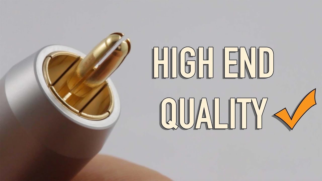 Screw-type high-end RCA plug - KáCsa RP-85GT