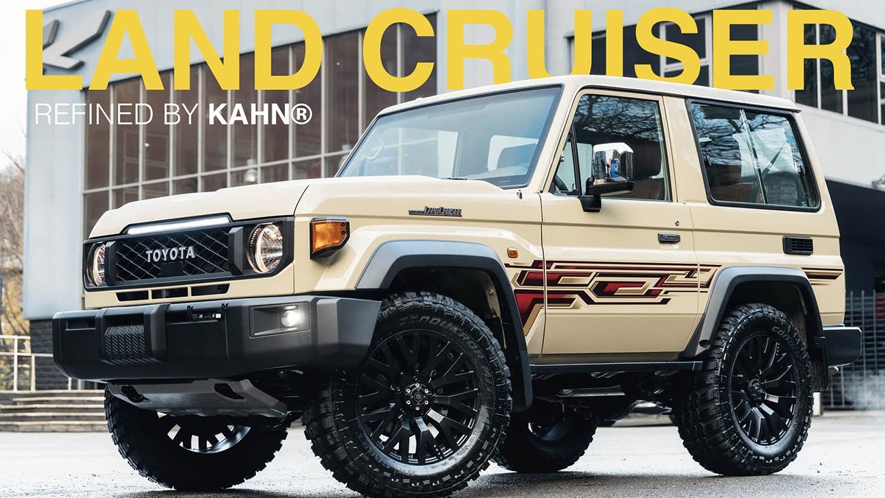 Toyota Land Cruiser 70 2 -Door in Desert Sand by KAHN®
