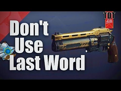 Video The Last Word Combo | Destiny 2 Dev Letter - youtube