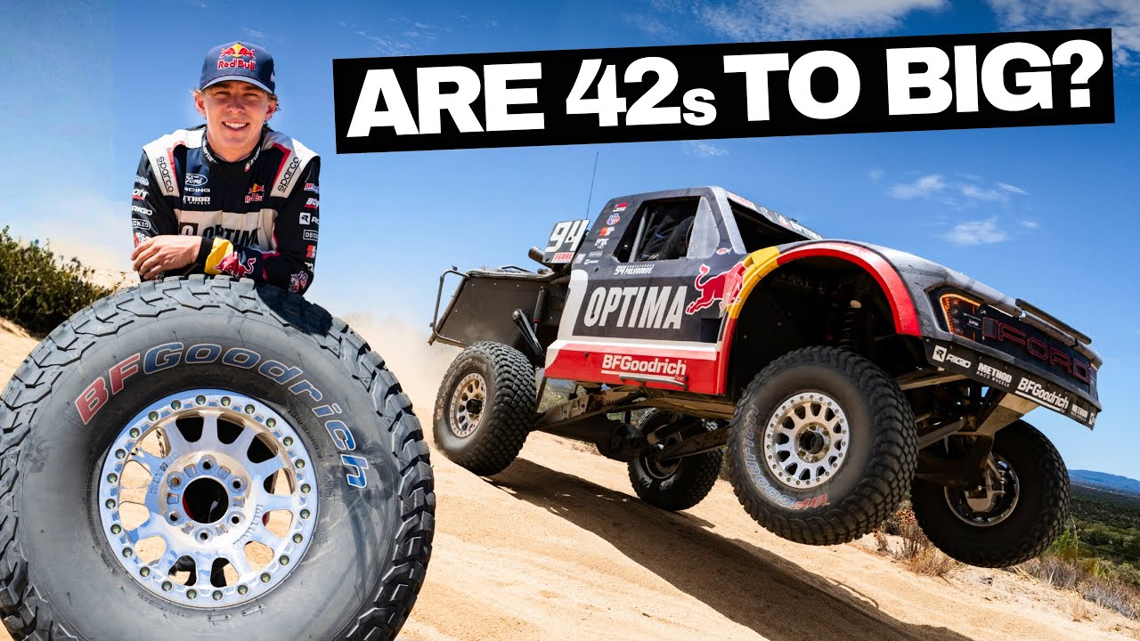42inch BFG tires on a Trophy Truck - Will the truck last?