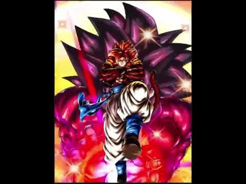 Edit 6 aniversario dragón ball LEGENDS gogeta súper saiyajin 4 ultra