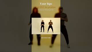 Stiff Hips? How to Move Your Hips for Beginners - Easy Reggaeton Tutorial #shorts