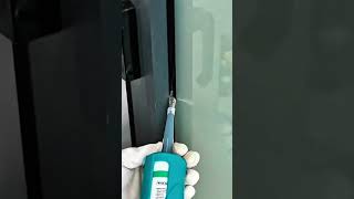Perfect Black Seal Line #caulking #window #satisfying
