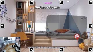 Celebrity Interaction with Gaze, Gesture and Speech in a Flexibly Configurable Augmented Reality System Profile