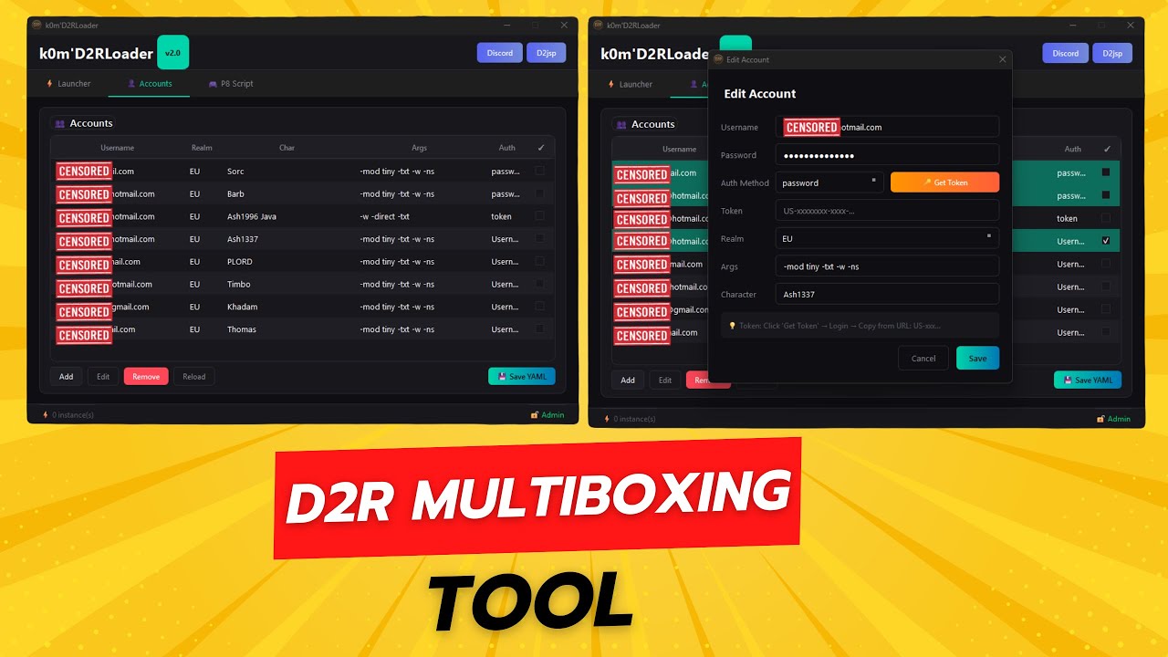 Diablo II: Resurrected ⏐ Multiboxing For D2R ⏐ Loader