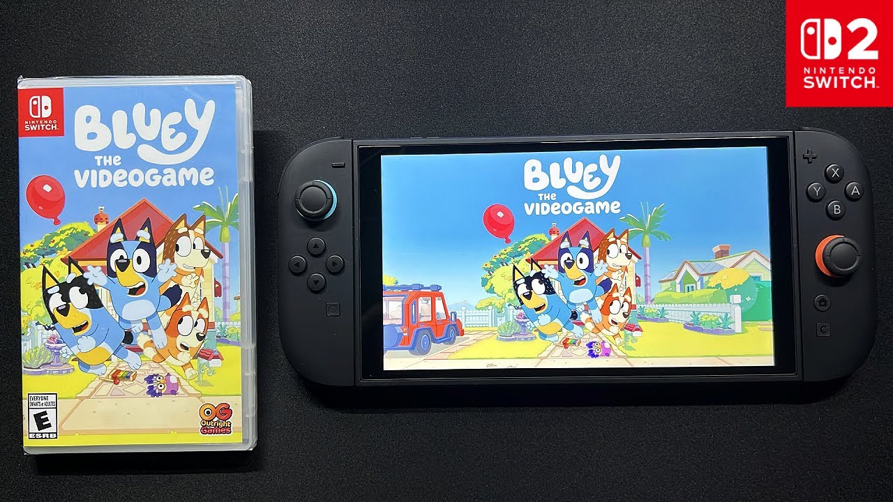 Unboxing Bluey: The Videogame - Nintendo Switch 2 - YouTube