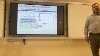 Lossless Transmission Line (Voltage Reflection Coefficient and Standing Waves) (Sec 2.6)