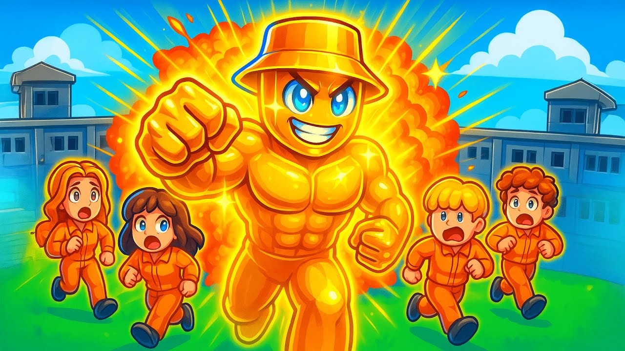 Devenir SUPER GEMI pour m’échapper de la PRISON ULTRA SÉCURISÉE de Roblox !