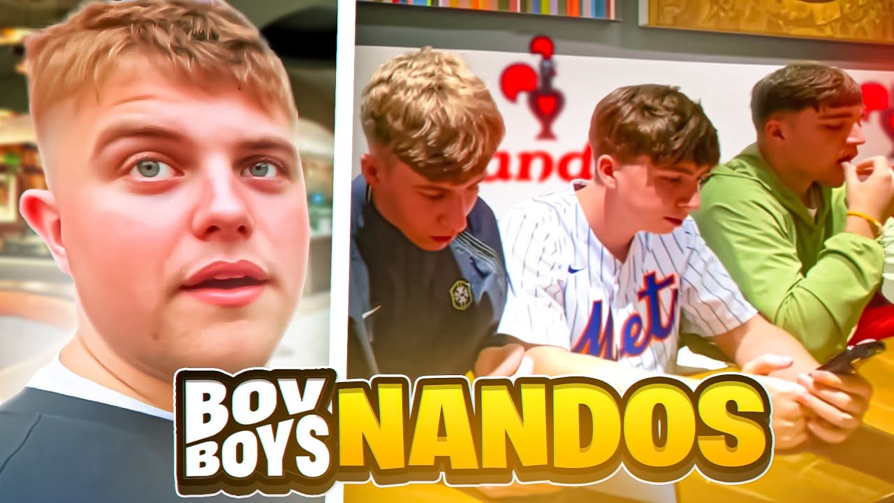 THE BOV BOYS GO TO NANDOS...