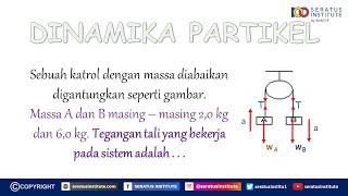 Dinamika Partikel - Soal 7 (Tegangan Tali) Dinamika Partikel - Soal 7 (Tegangan Tali)