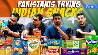 PAKISTANIS TRYING INDIAN SNACKS | PART 1