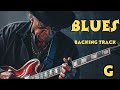 Blues in g backing track
