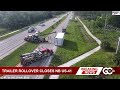Trailer rollover closes all northbound lanes of US-41 near Del Prado Blvd in North Fort Myers