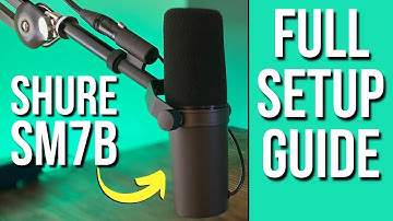 Complete Shure SM7B Setup (Everything you need to use this mic for podcasting)