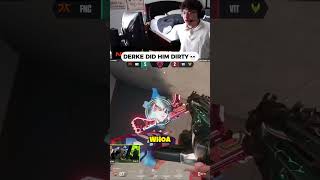 FNC alfajer's rare whiff against VIT Derke