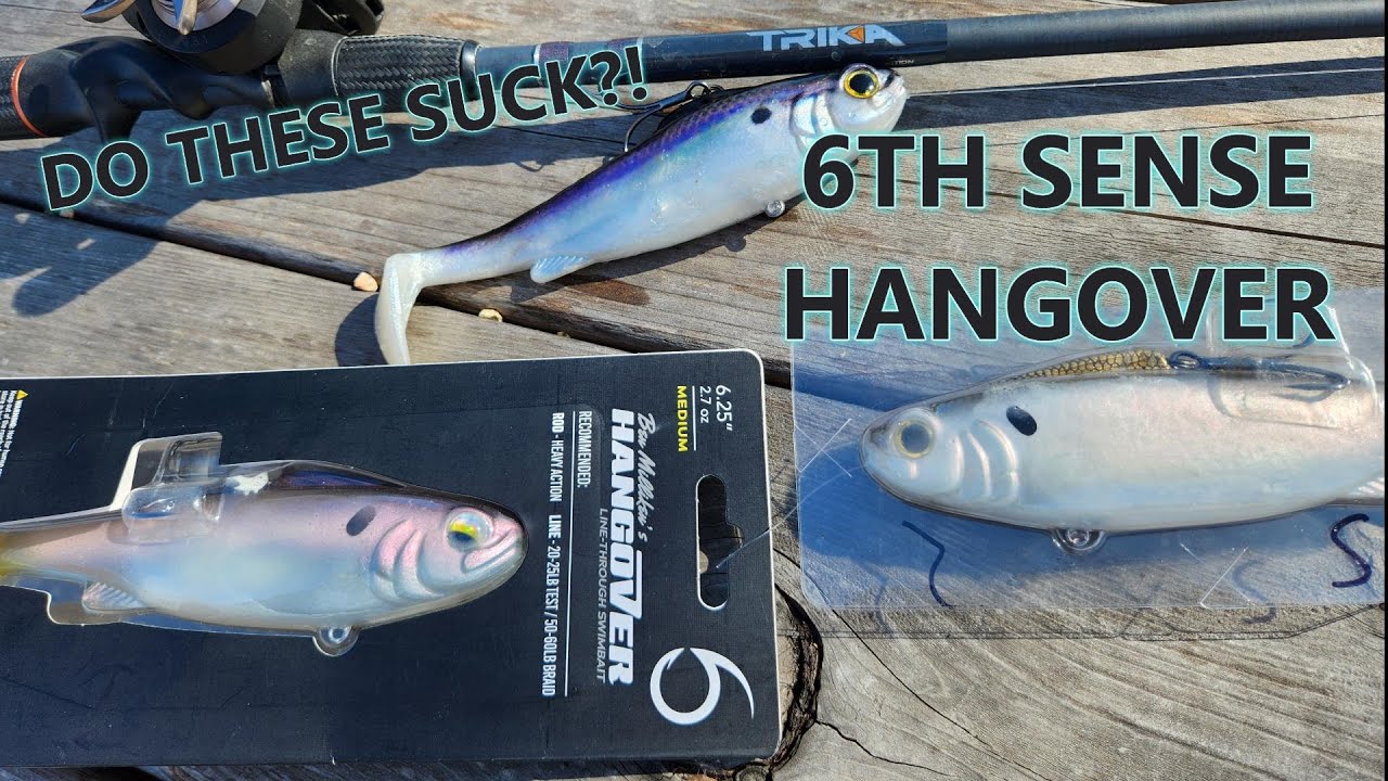 Does This Swimbait SUCK?? (6th Sense HANGOVER Swimbait Review)