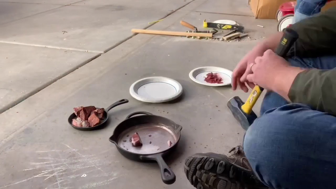 Making Red Jasper Inlay - YouTube