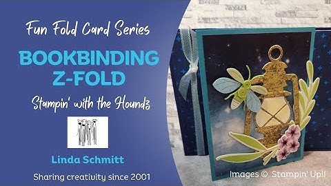 Bookbinding Z-fold Fun Fold with Stampin
