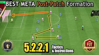 5-2-2-1 🐀 THE BEST META COUNTER ATTACK RAT FORMATION 🐀  EAFC 24 Tactics & Instructions w/Gameplay