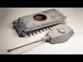 ZVEZDA King tiger Ausf.B 1:35 Henschel model build (1/2)