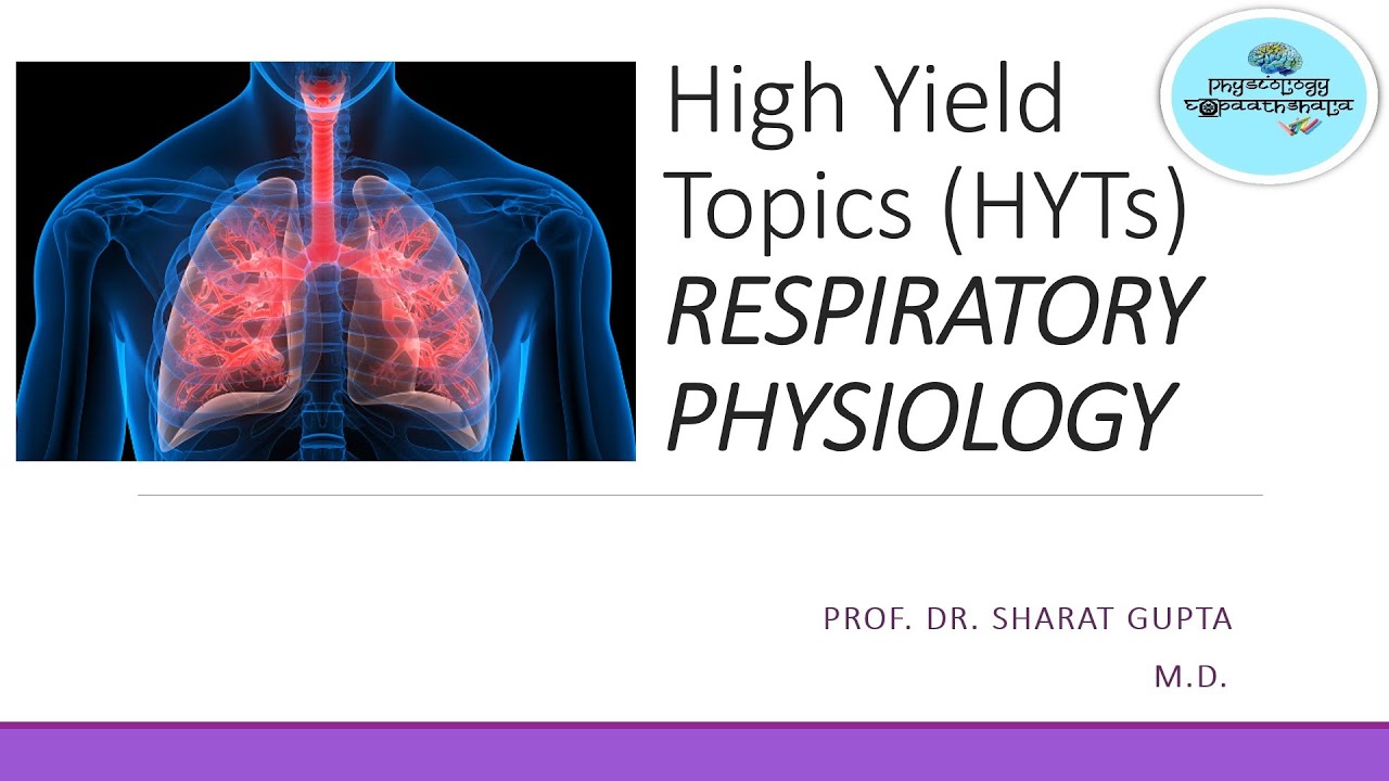 Respiratory Physiology: Important Topics for exams