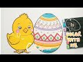 Color with me (ASMR) | Painting Easter egg | Happy Easter everyone 😊
