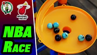 NBA Head-to-Head Marble Race! ● Celtics vs. Heat