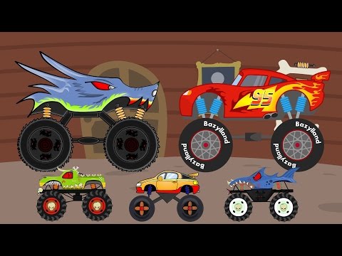 Monster Trucks | A Collection Of Fairy Tales For Kids | Zbiór Bajek Dla Dzieci - Monster Trucki