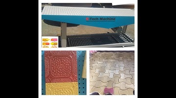 Paver block Making Machine  , Vibro Foaming Table