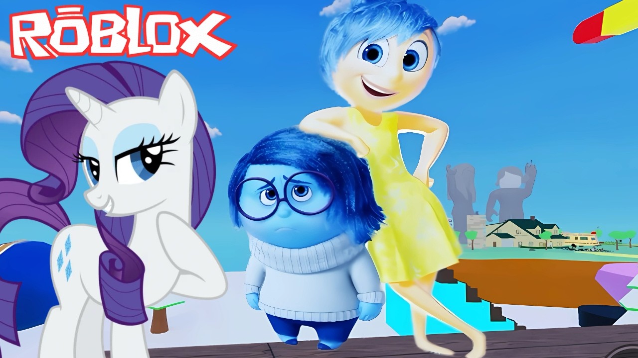 JOGANDO ROBLOX com INSIDE OUT 2 é MUITO DIFERENTE! - YouTube