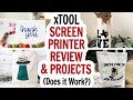 xTool Screen Printer Review, Tips, and Project Ideas / Multi-Color Screen Printing Kit / xTool S1