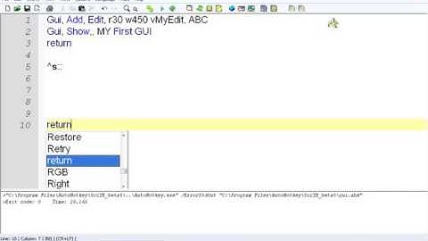 AutoHotkey #8 Making GUIs example with notepad Low