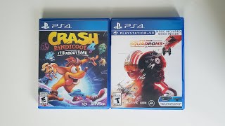 Crash Bandicoot 4: It's About Time & EA Star Wars: Squadrons - PS4 Unboxing