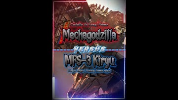 Mechagodzilla Vs Kiryu