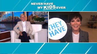 Kris Jenner Tells Tattoo and Waxing Secrets in 'Never Have My Kids Ever'