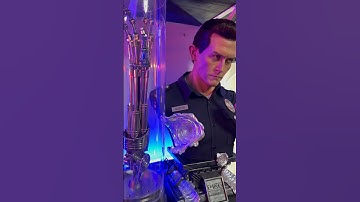 T-800 real life working Endoskeleton arm! The Machines are here! #terminator #arnold #t2 #robot