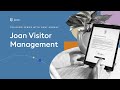Streamline your visitor check-in process and stay GDPR compliant with Joan Visitor Management