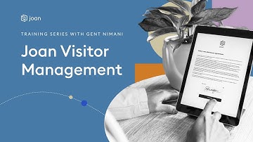 Streamline your visitor check-in process and stay GDPR compliant with Joan Visitor Management