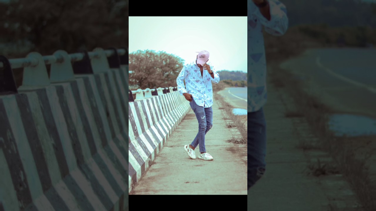 Bridge road photo pose for boys