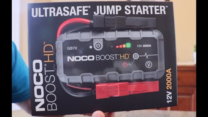 NOCO Boost HD GB70 2000A 12V UltraSafe Starthilfe für 165,97