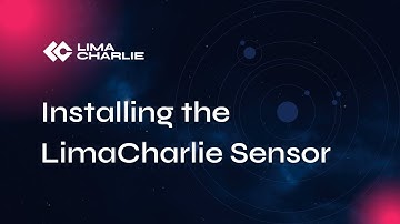Installing the LimaCharlie Sensor